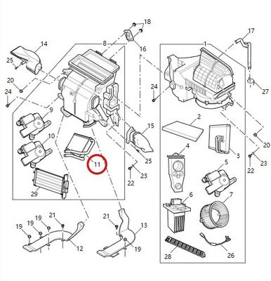 マクススのEUNIQ7/G10/G20 C00074250 C00027251用の暖房用暖房用エアコン
