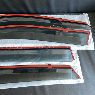 MG GS 4pcs 前の窓と後ろの窓のためのプラスチック窓ガラス