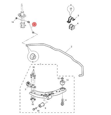 Scap 自動車 自動 部品 懸垂 システム 安定 バール リンク MG3/MG3-14/MG3-16 30003601