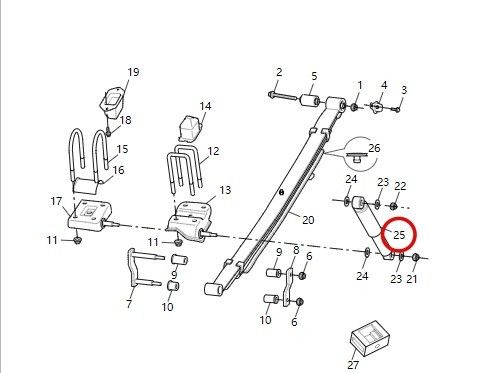 2019- Maxus T60/T70/T90 車のバックショックアボッサー スチールサスペンス C00061454 C00303638